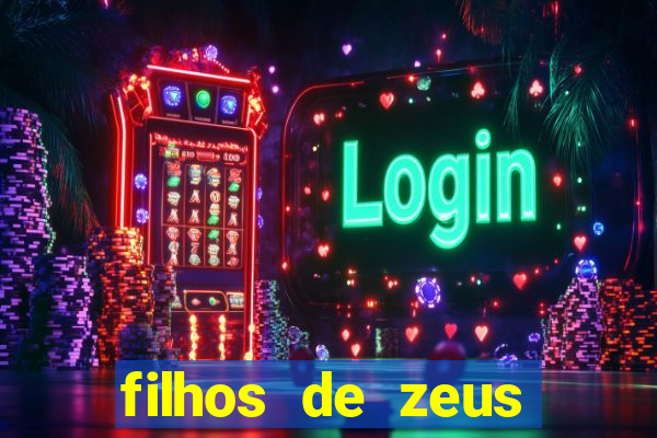 filhos de zeus mitologia grega